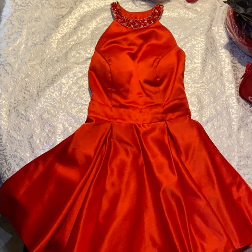 Homecoming red dress